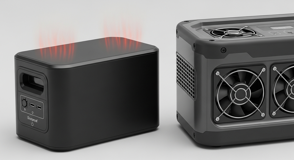 DC Fan Camping Night